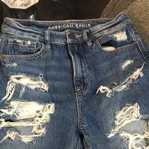 American Eagle Distressed Blue Jeans